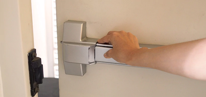 Roller Gate Panic Bar Installation in Orange, California